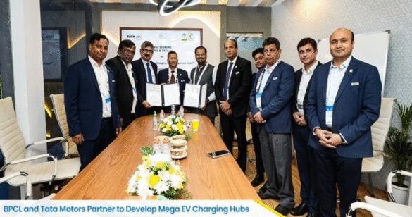BPCL and Tata Motors Partner at India Energy Week 2026 to Develop India’s Largest Mega EV Charging Hubs