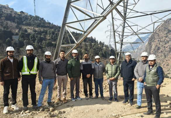CVPPL 400 kV transmission line for Pakal Dul, Kiru and Kwar hydroelectric projects in Chenab basin