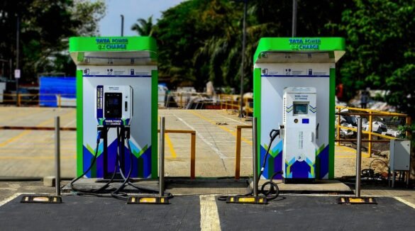 EV charging stations being installed in Delhi as part of city’s plan to add 7,000 new stations and expand electric bus fleet in 2026 to reduce air pollution