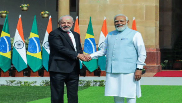 India, Brazil Set Sights on $20 Billion Trade Milestone as PM Modi Meets President Luiz Inácio Lula da Silva