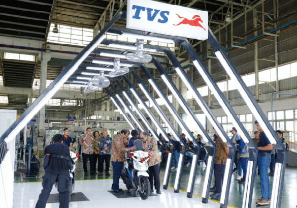 TVS Motor Achieves One Million Units Production Milestone in Indonesia