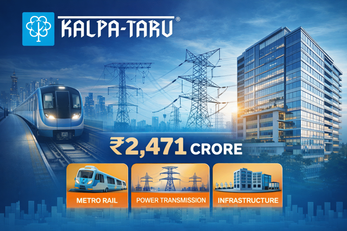 Kalpataru Projects International Wins New Orders Worth ₹2,471 Crore Across Metro, T&D, and Infrastructure Segments