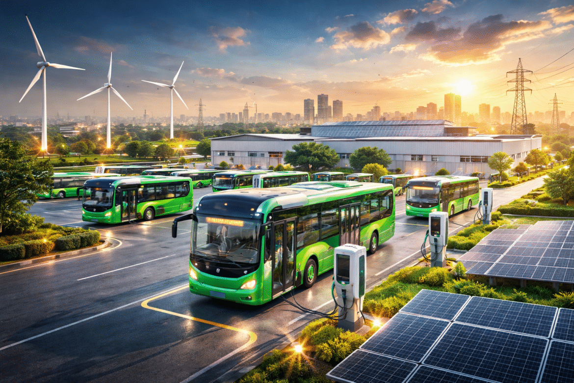 KKR Forms $310 Million Strategic Partnership with PMI Electro to Scale E-Bus Platform Allfleet