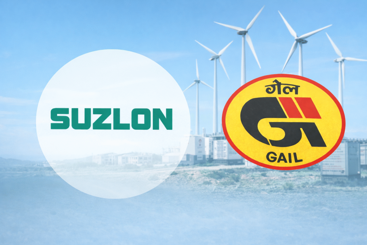 Suzlon Secures ~100 MW Repeat Wind Order from GAIL, Strengthens PSU Portfolio