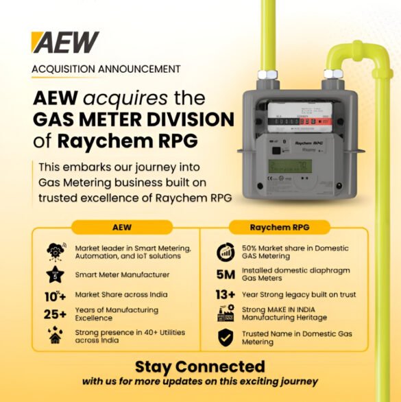 Allied Engineering Works Limited Acquires Raychem RPG Gas Meter Division