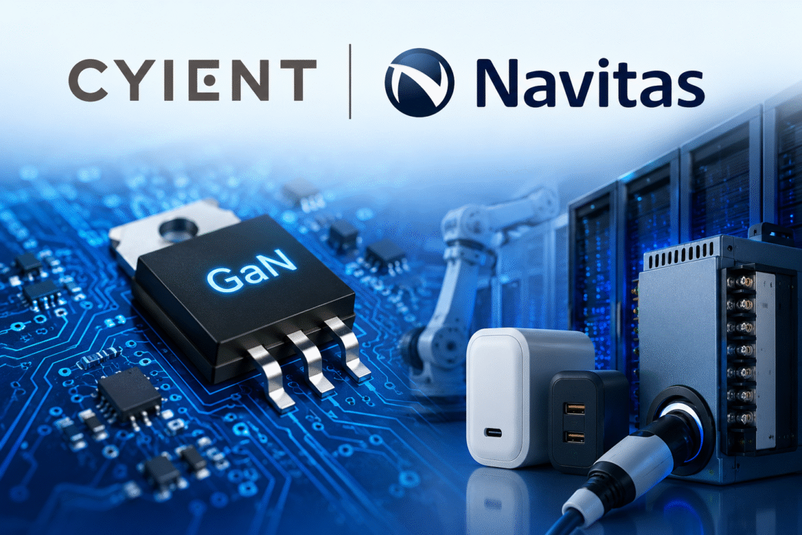 Cyient Semiconductors Launches India’s First GaN Power IC Family Using Navitas Technology