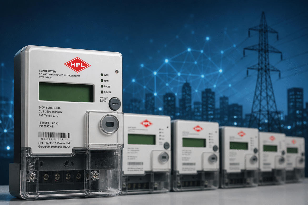 HPL Electric & Power Secures ₹242.24 Crore Smart Meter Order