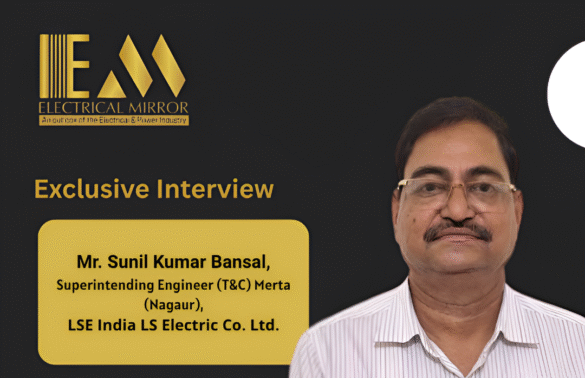 Mr. Sunil Kumar Bansal, Superintending Engineer (T&C) Merta (Nagaur), Rajasthan Rajya Vidhyut Prasaran Nigam Ltd.