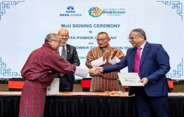 Tata Power and DGPC sign MoU for 5000 MW clean energy skill development in Bhutan