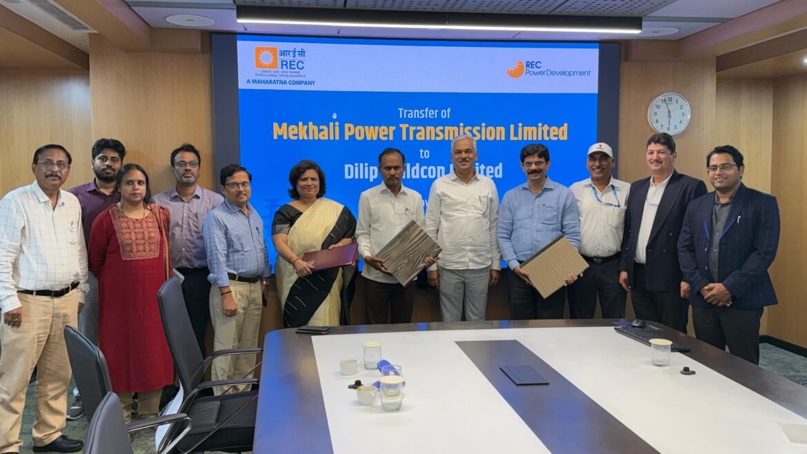 RECPDCL Hands Over Mekhali Power Transmission Limited SPV to Dilip Buildcon for Karnataka Intra-State Transmission Project