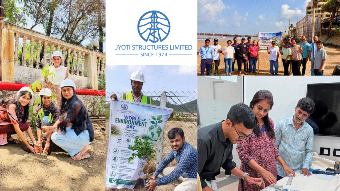 Jyoti Structures Limited Marks World Environment Day 2026 with Employee-Led Initiatives Across India