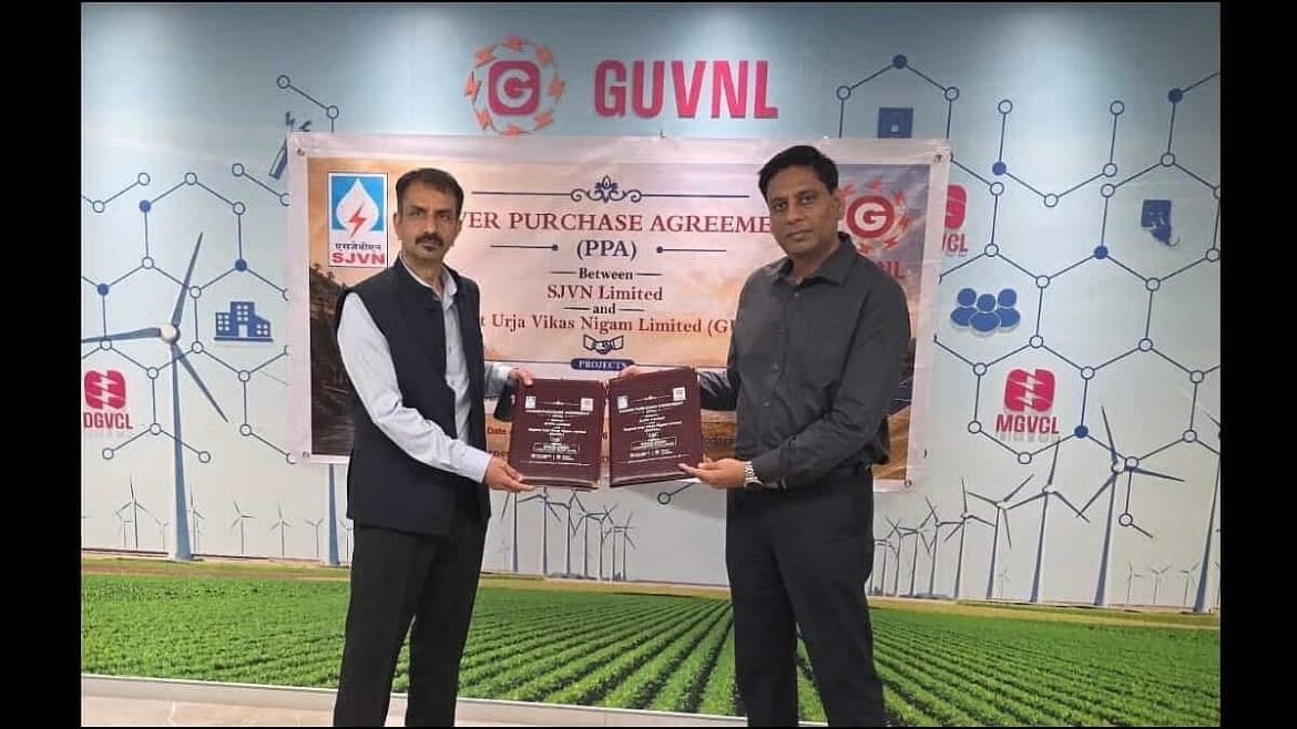 SJVN Signs PPAs with GUVNL for Supply of Green Power from Hydro Projects in Himachal Pradesh