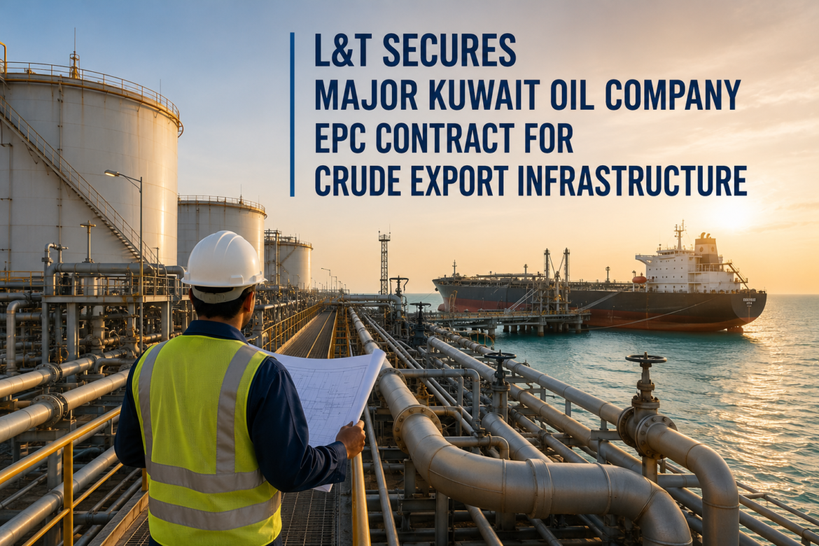 L&T Wins Major Kuwait Oil Company EPC Contract Worth ₹5,000–10,000 Crore