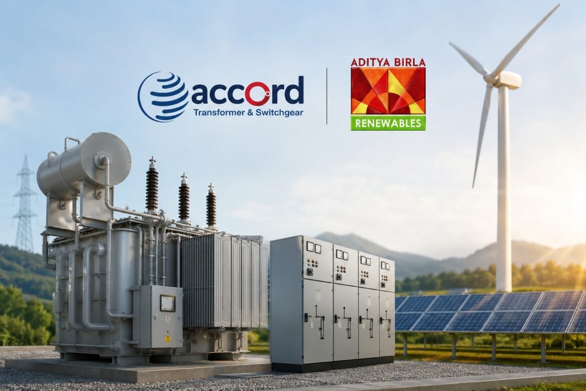 Accord Transformer & Switchgear Receives Vendor Approval from Aditya Birla Renewables 