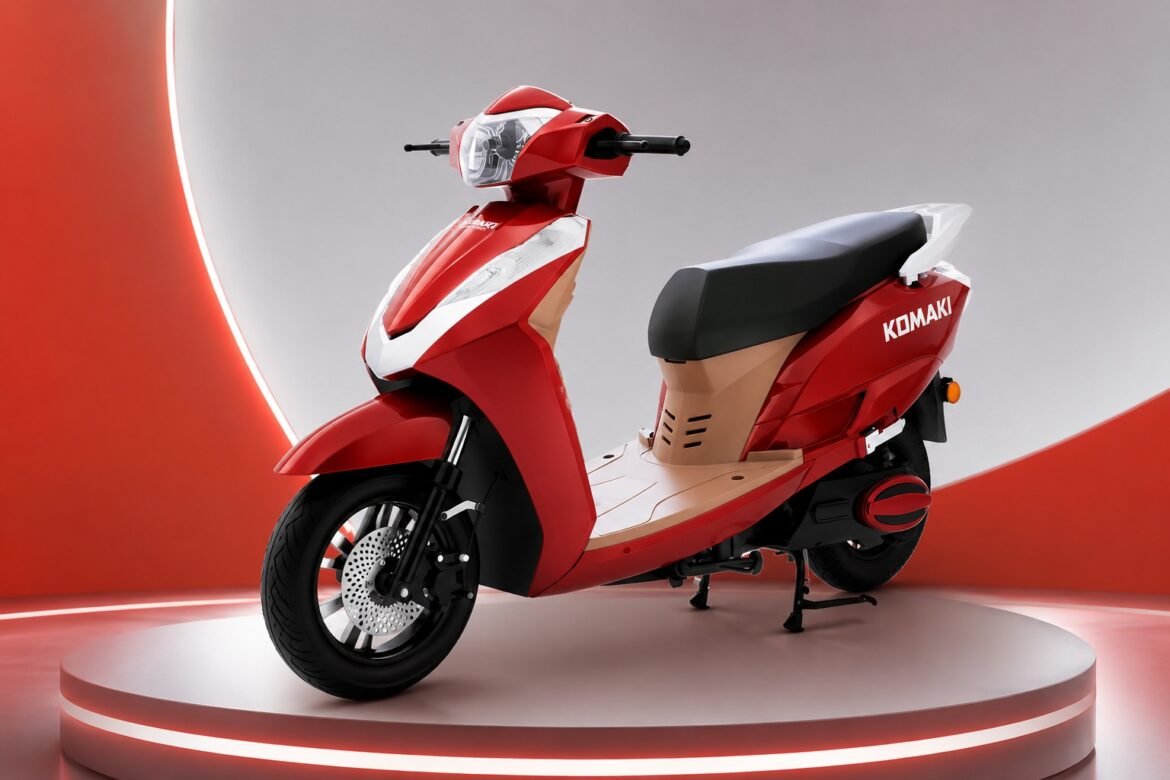 Komaki Launches Metal-Body Electric Scooters Starting at ₹73,999