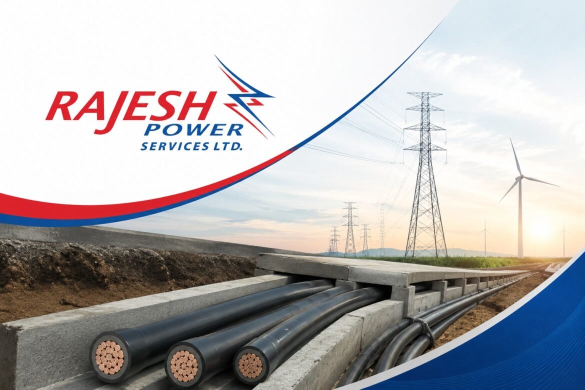 Rajesh Power Services Secures ₹653.12 Crore PGVCL Orders for Underground Power Infrastructure Projects in Gujarat