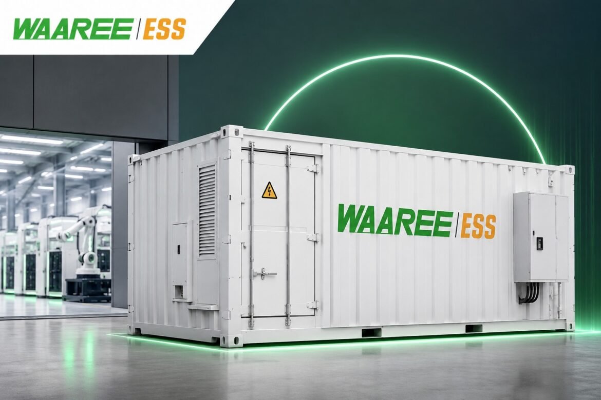 Waaree Energy Storage Solutions Commences India's Advanced Automated BESS Container Manufacturing Facility 