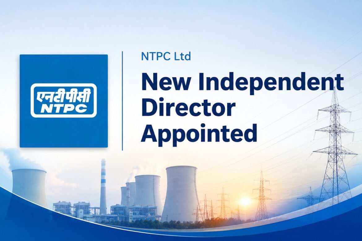 NTPC Appoints Dr. Som Nath Sachdeva as Independent Director