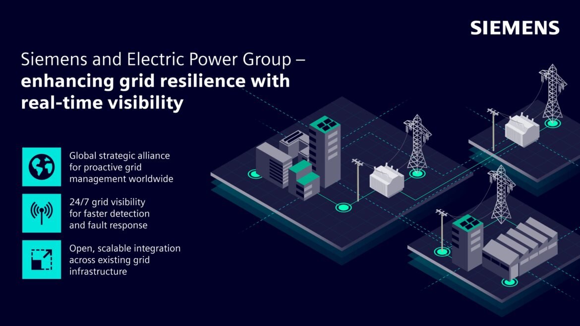 Siemens and Electric Power Group Partner to Strengthen Proactive Grid Management and Resilience 