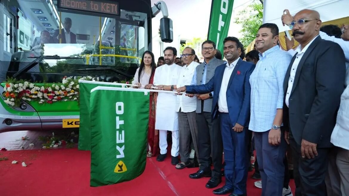 Keto Motors Unveils Urbanova KE9, Marking Its Entry into India's Commercial Electric Bus Segment 