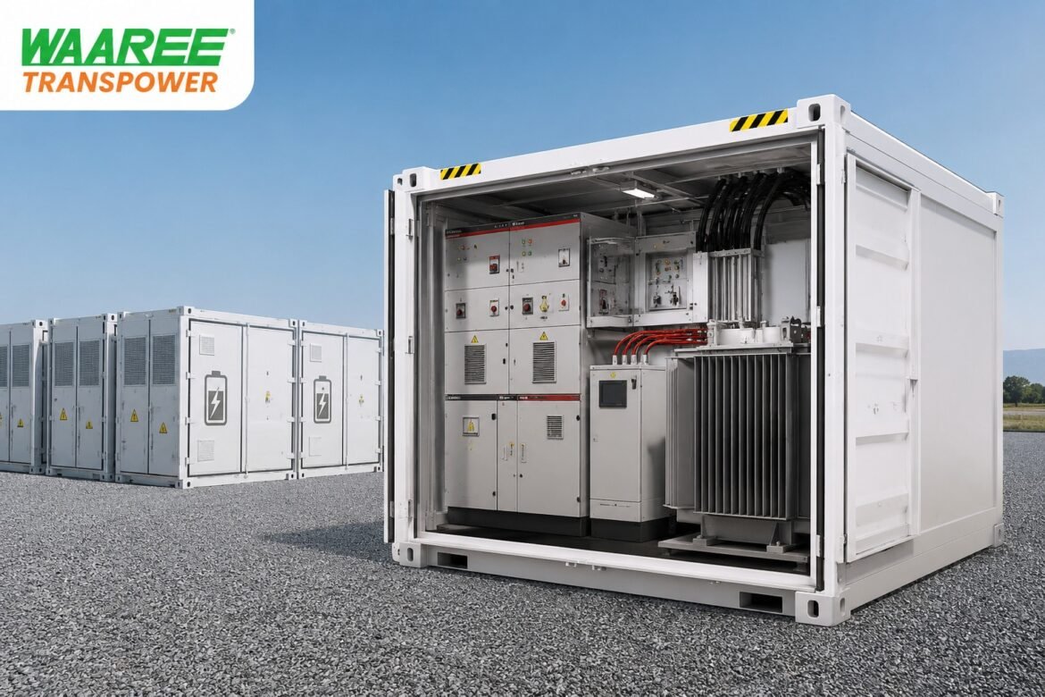 Waaree Transpower Bags ₹160 Crore Order for BESS Medium-Voltage Skids