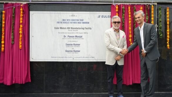Euler Motors Expands Palwal Facility to Manufacture Commercial Four-Wheelers