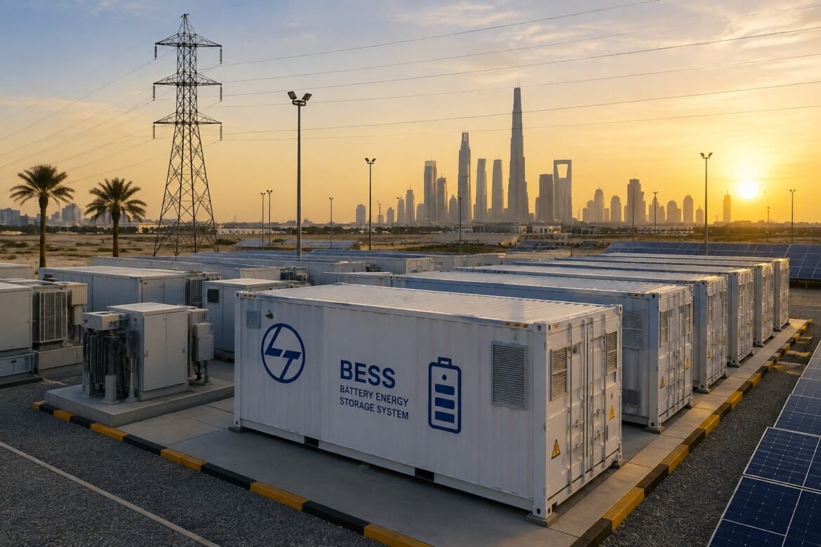L&T Renewables Wins Major Order for 6 GWh Battery Energy Storage Projects in the Middle East 