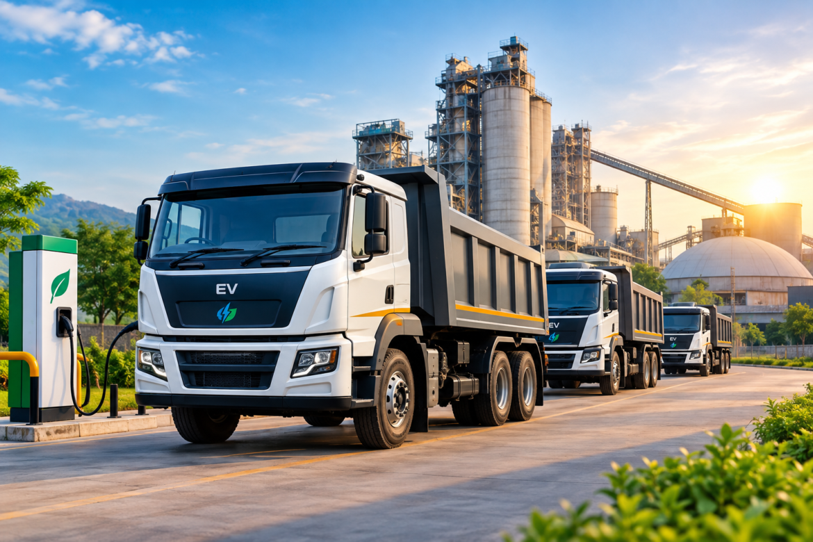 Shree Cement to Commission Around 100 Electric Commercial Vehicles in 2026