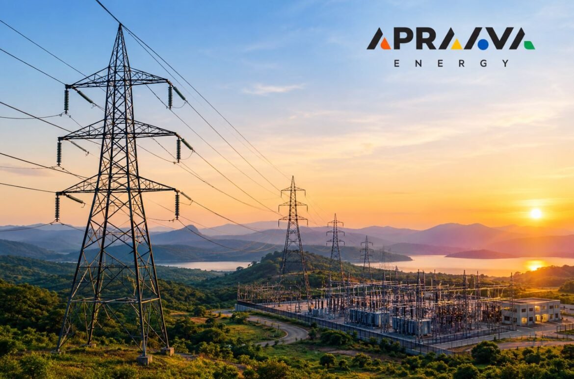 Apraava Energy Secures Maharashtra Transmission Project to Evacuate 3 GW of PSP Power