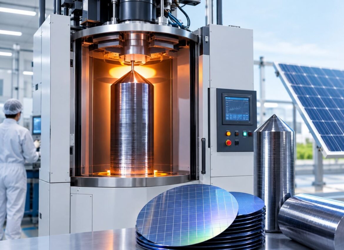 Raana Semiconductors to Launch 12-Inch CZ Ingot Machine for Solar Module Manufacturers