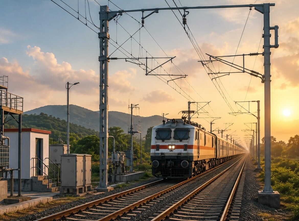 Salasar Techno Engineering Completes ₹170.17 Crore Udaipur–Himmatnagar Railway Electrification Project