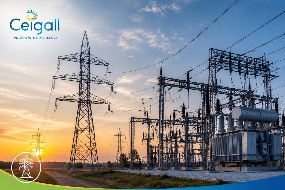 Ceigall India Secures LoI for ₹5,300-Crore Power Transmission Project from RECPDCL