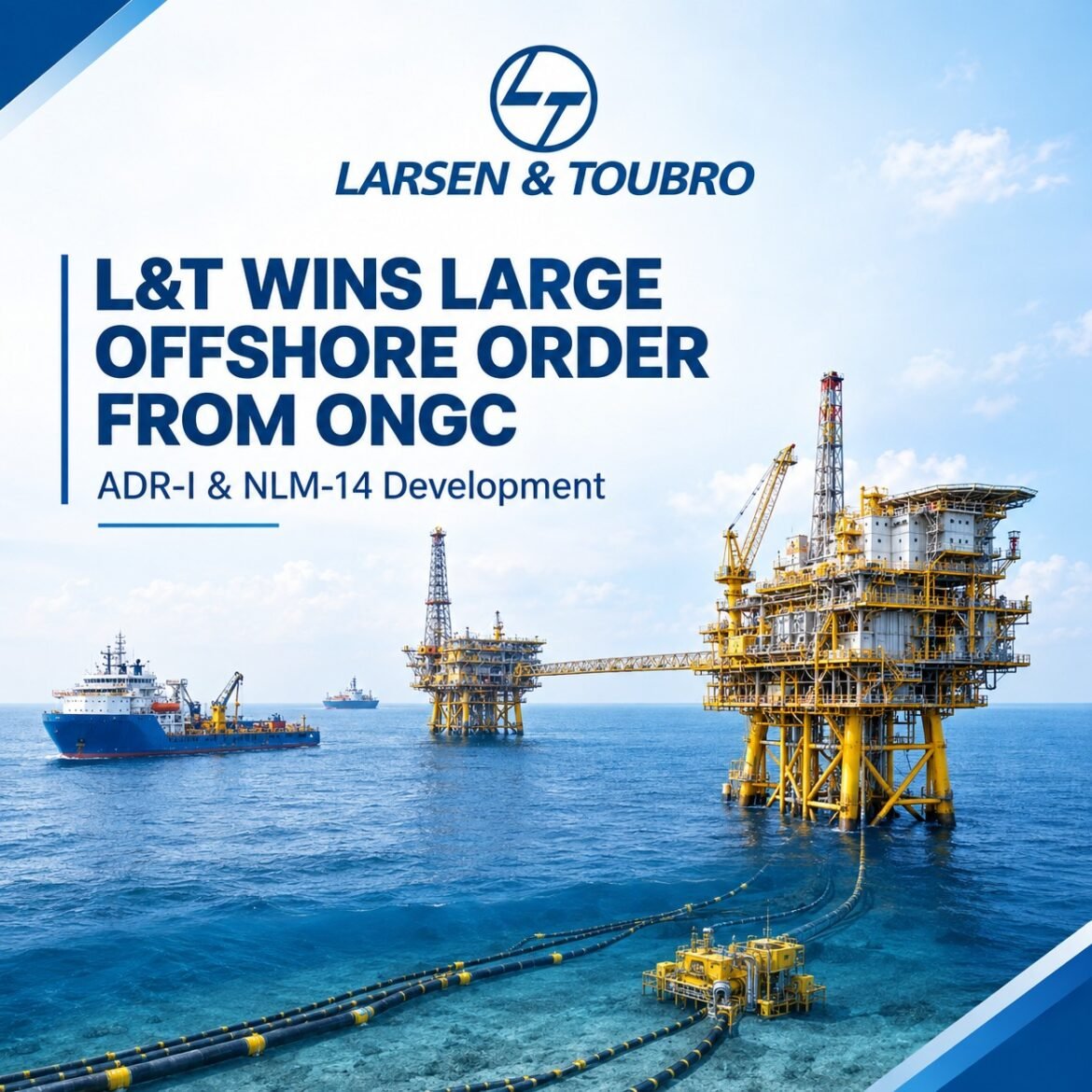 L&T Wins Major Offshore EPCIC Order from ONGC for West Coast Projects