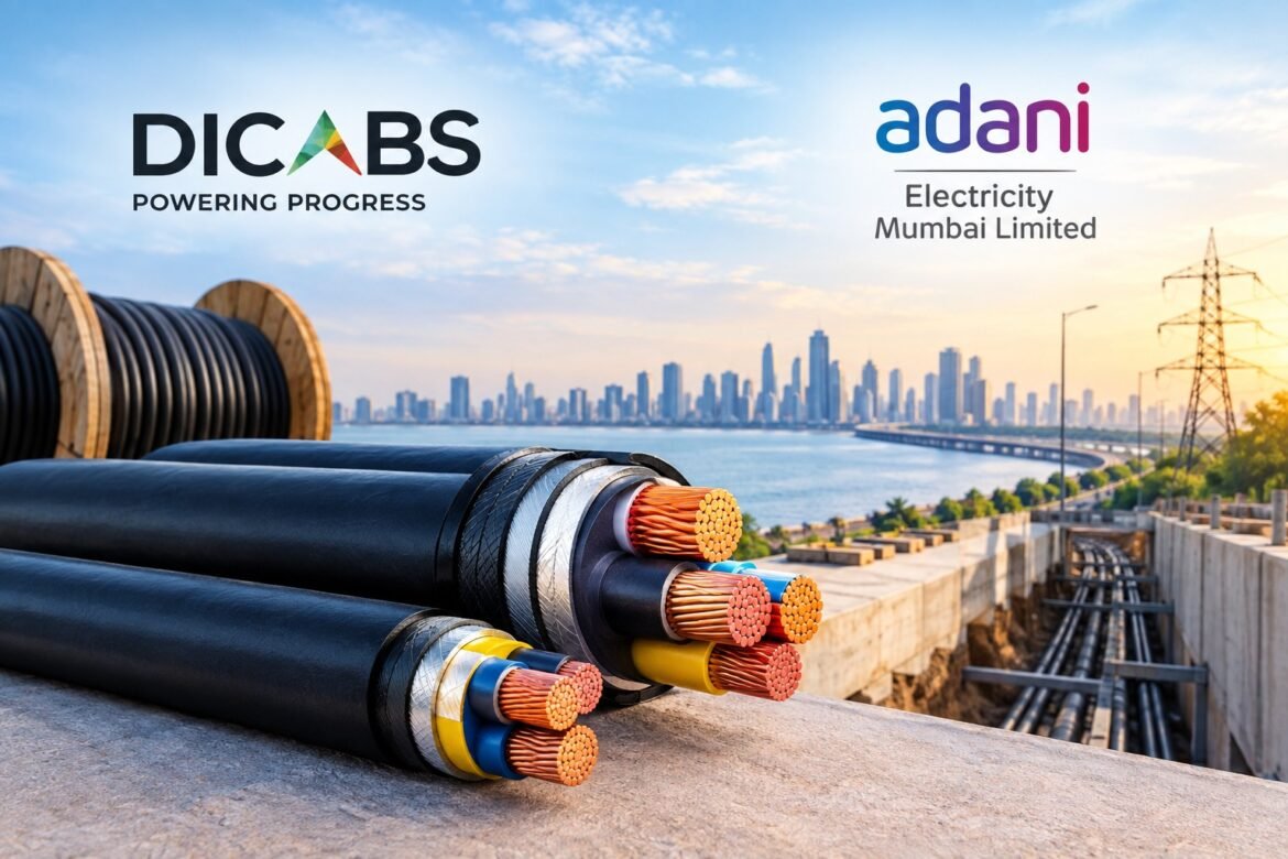 Diamond Power Infrastructure Secures ₹179.43 Crore Letter of Award from Adani Electricity Mumbai for Specialised MV Cables
