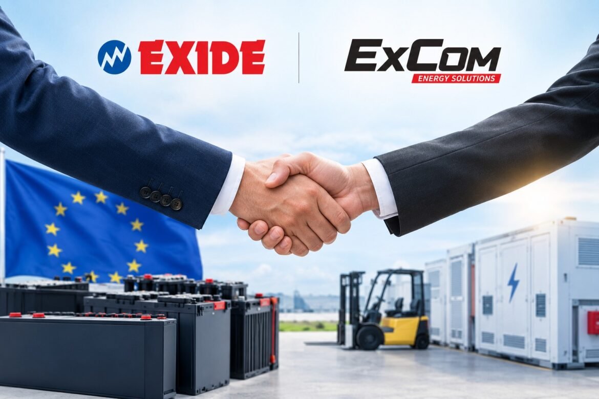 Exide India ExCom Germany strategic cooperation industrial battery EEA
