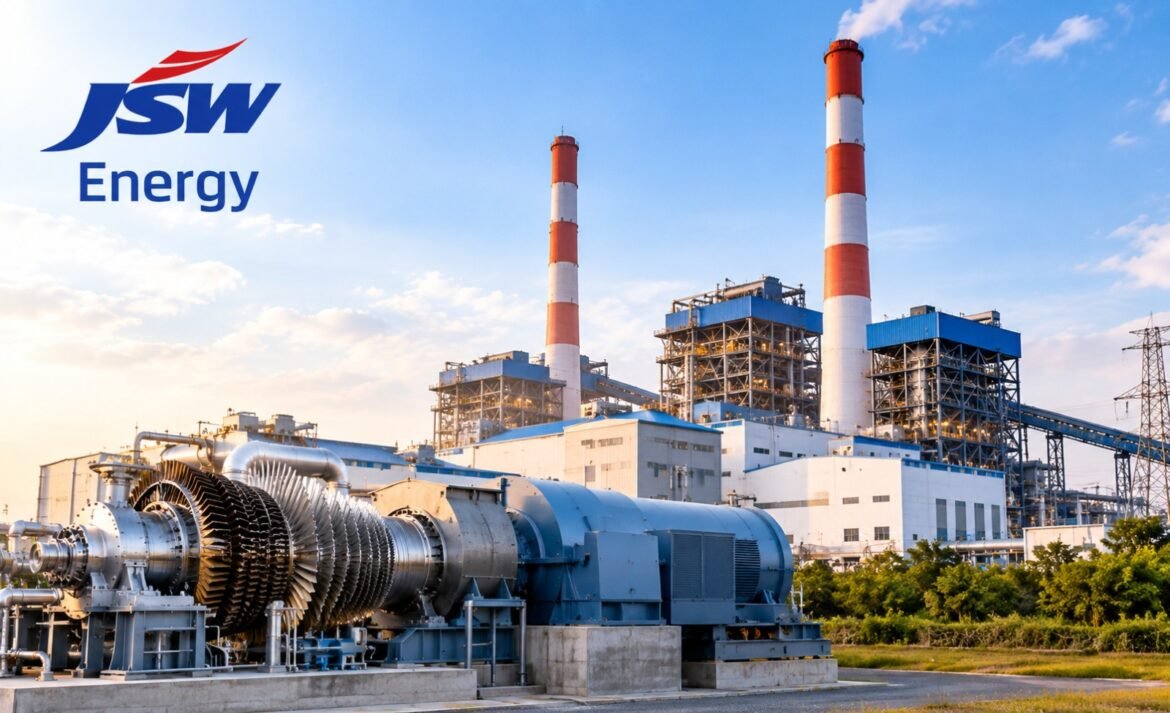 JSW Energy Secures 1,600 MW Turbine-Generator Order for Salboni Thermal Project