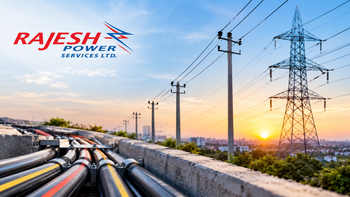 Rajesh Power Services Secures ₹471.92 Crore MGVCL Contracts; Order Book Nears ₹4,000 Crore