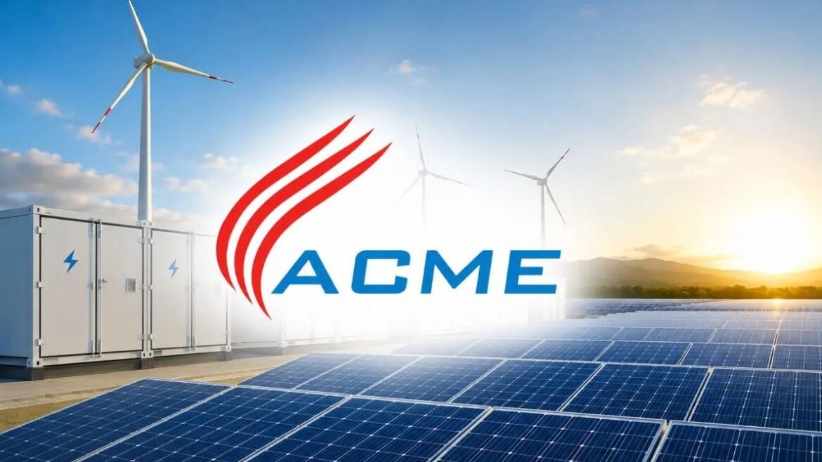 ACME Solar Signs PPA for 300 MW / 1,200 MWh SECI FDRE Project at ₹6 per Unit