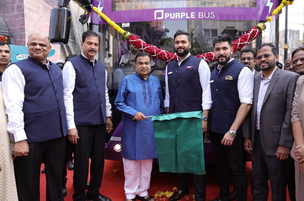 SWITCH Mobility and PURPLE BUS Launch Region’s First Private Electric Intercity Bus Service on Nagpur-Chandrapur Route