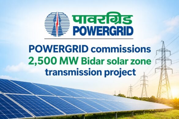 POWERGRID Commissions 2,500 MW Bidar Solar Energy Zone Transmission Project in Karnataka